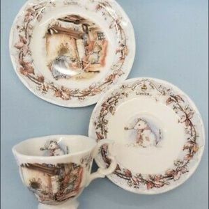 Royal Doulton Brambly Hedge Cup & Saucer Season's